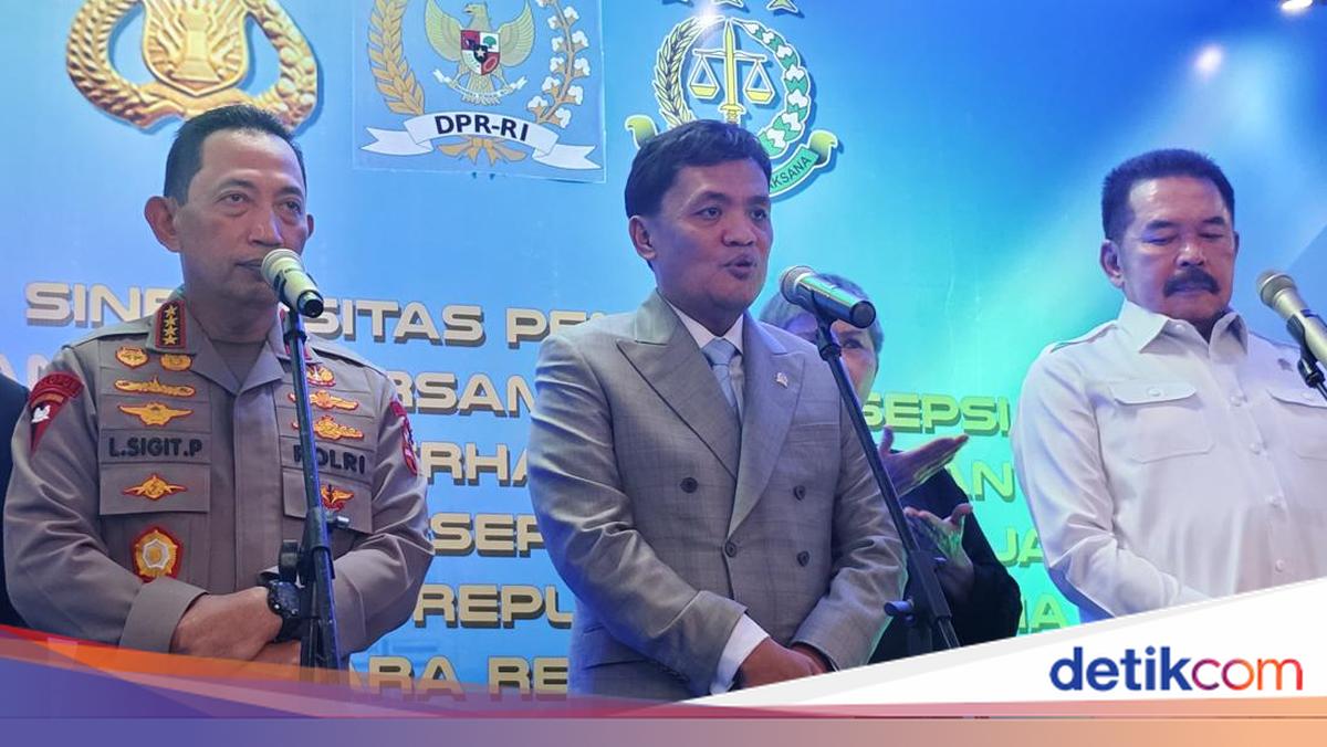 Ketua Komisi III DPR Apresiasi Polri-Kejagung MoU Penerapan KUHP-KUHAP Baru