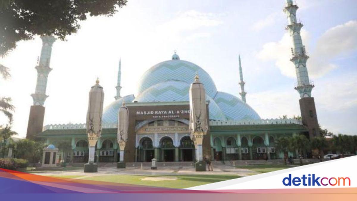 Viral Menara Masjid di Tangerang Goyang Diterpa Angin, Pemkot Buka Suara