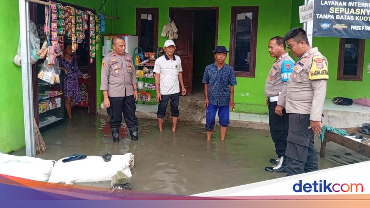 Sejumlah Wilayah di Serang Banjir Usai Hujan Deras, 1 Rumah Roboh