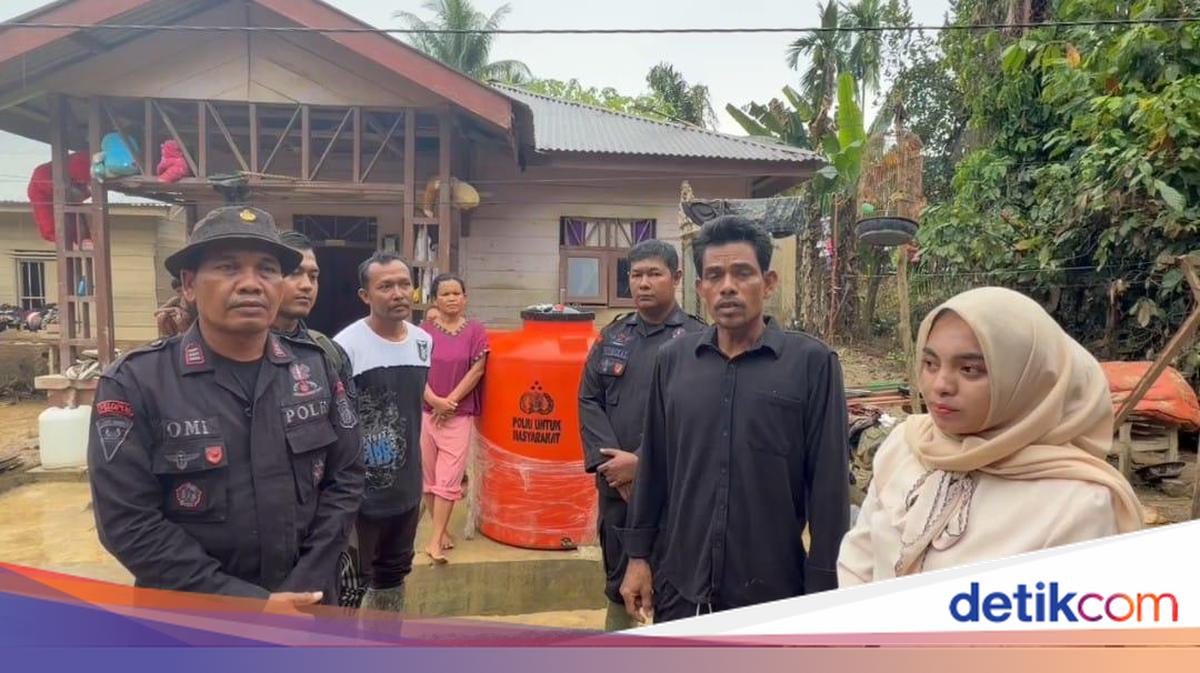 Polri Bangun Tandon Air, MCK-Sumur Bor di Aceh Tamiang, Pulihkan Kondisi