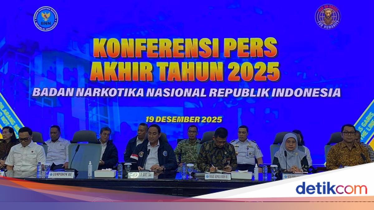 BNN Bongkar 746 Kasus Narkoba Sepanjang 2025, 1.174 Orang Ditangkap