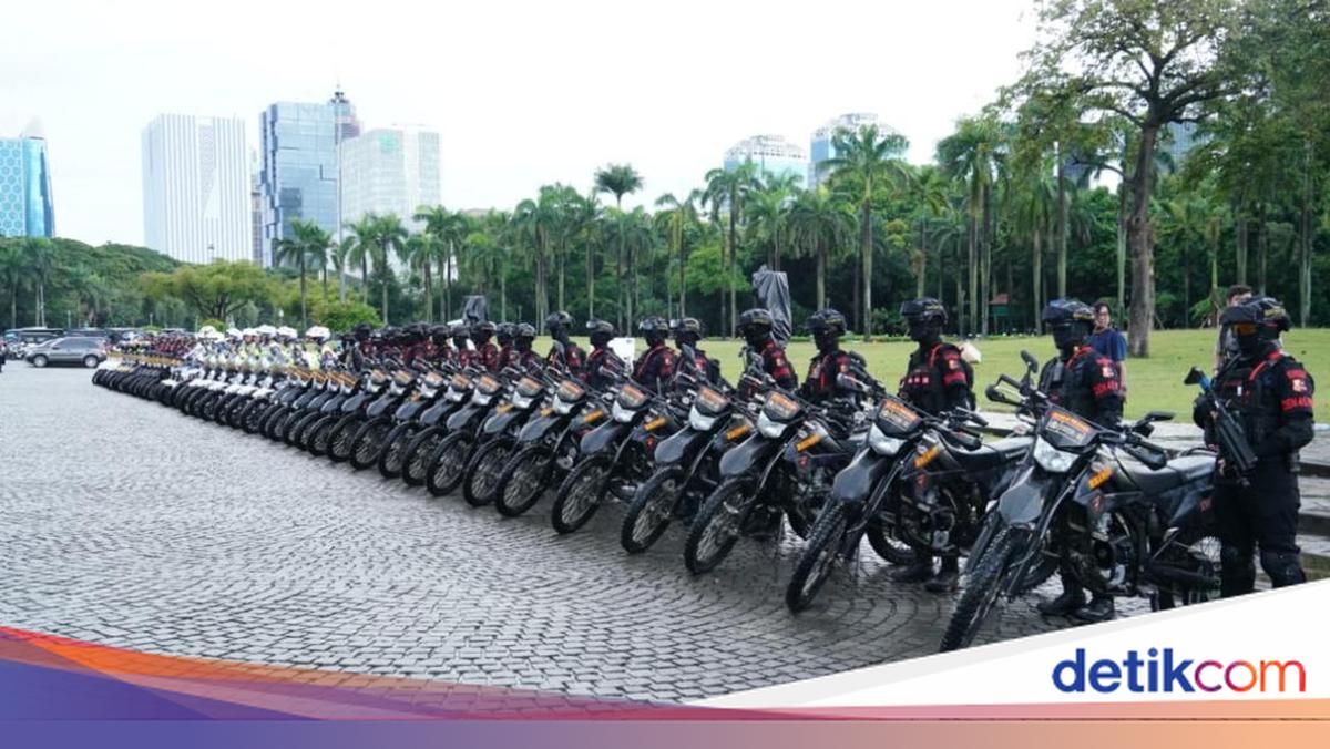 Brimob Polda Metro Turut Kawal Operasi Lilin, 585 Personel Diturunkan