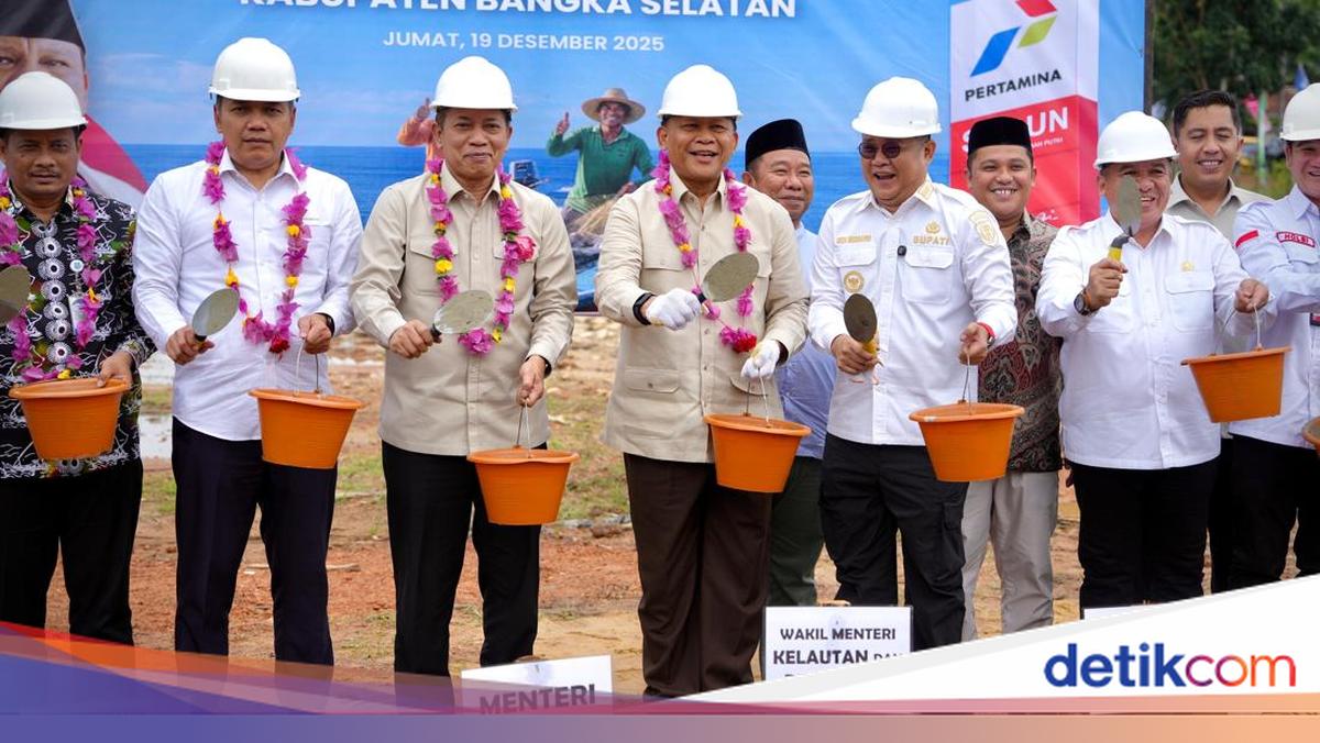 Menkop Groundbreaking SPBU Nelayan & Gerai Kopdes Merah Putih di Tukak