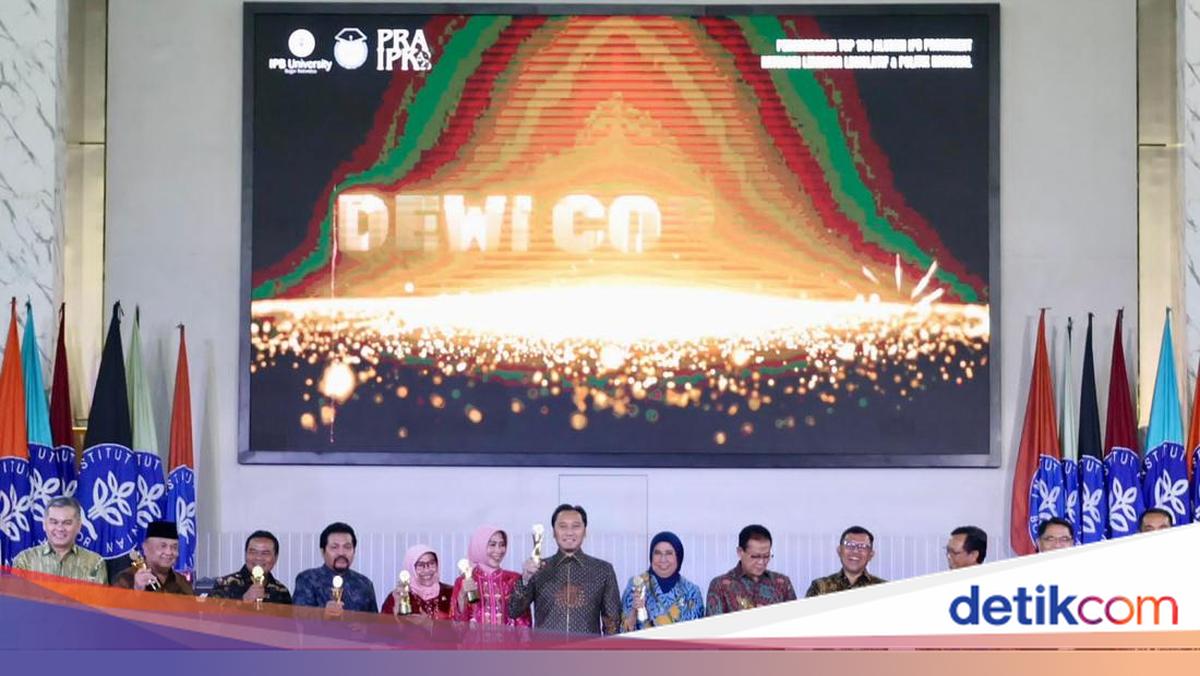 Ibas Terima Penghargaan Top 100 IPB Alumni Prominent 2025