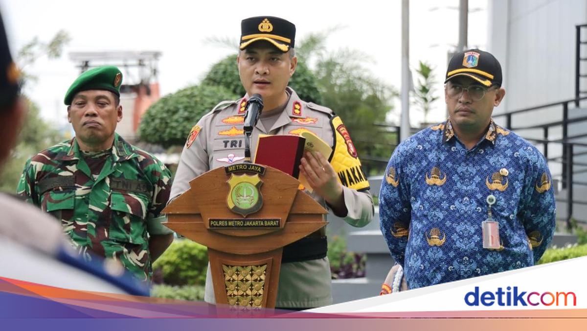 400 Personel Polres Jakbar Dikerahkan Amankan Natal dan Tahun Baru