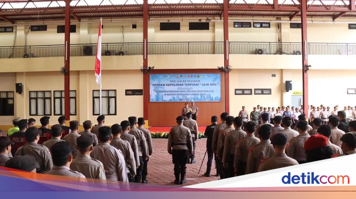 Polres Jakpus Gelar Apel Operasi Lilin Jaya 2025 untuk Pengamanan Nataru