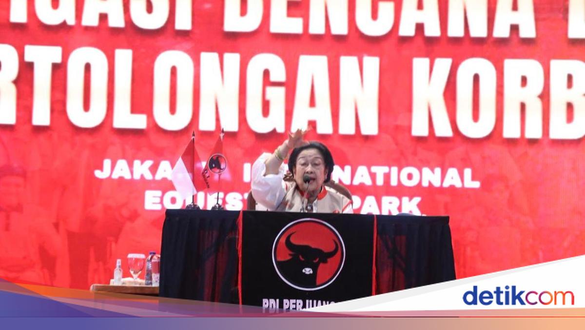 Megawati: BAGUNA PDIP Terjun ke Wilayah Bencana Langsung Bangun Dapur Umum
