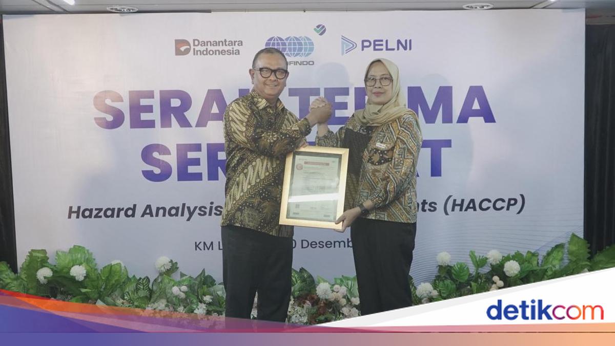 Lima Armada PELNI Dapat Sertifikasi HACCP Jelang Akhir Tahun