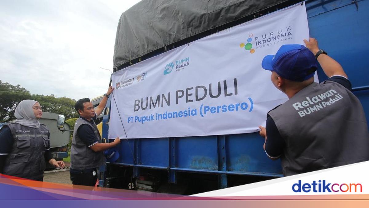 Pupuk Indonesia Kirim Bantuan Tandon Air Bersih dan 50 Relawan ke Aceh