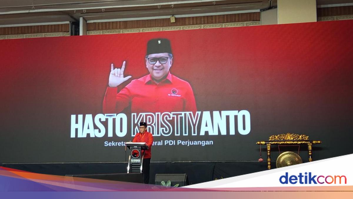 Hasto di Konferda-Konfercab PDIP Jatim: Kekuatan Partai Ada di Arus Bawah