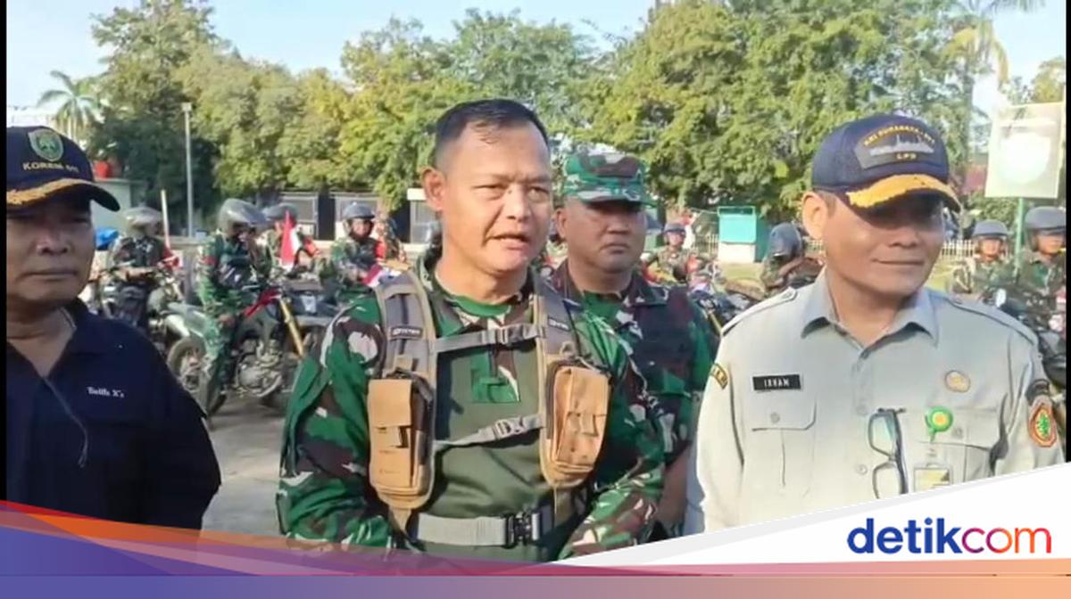 100 Prajurit TNI Bermotor Salurkan 10 Ton Bantuan Pangan ke Bener Meriah