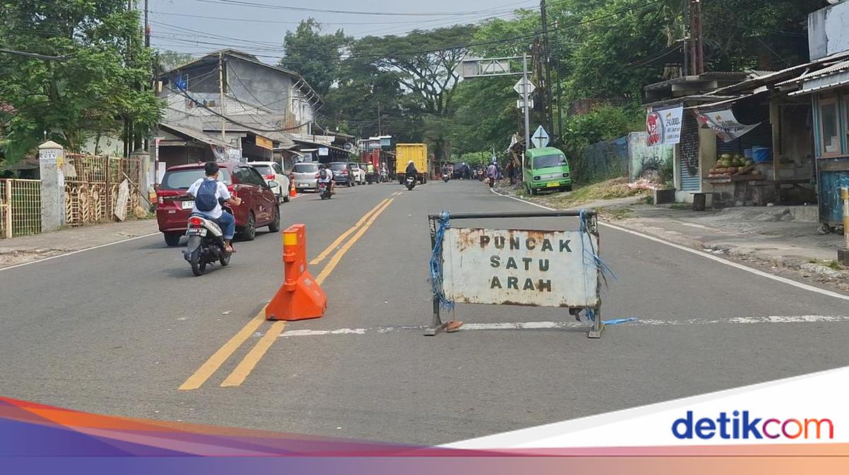 2.600 Kendaraan Melintas ke Arah Puncak Bogor, One Way Sempat Diberlakukan