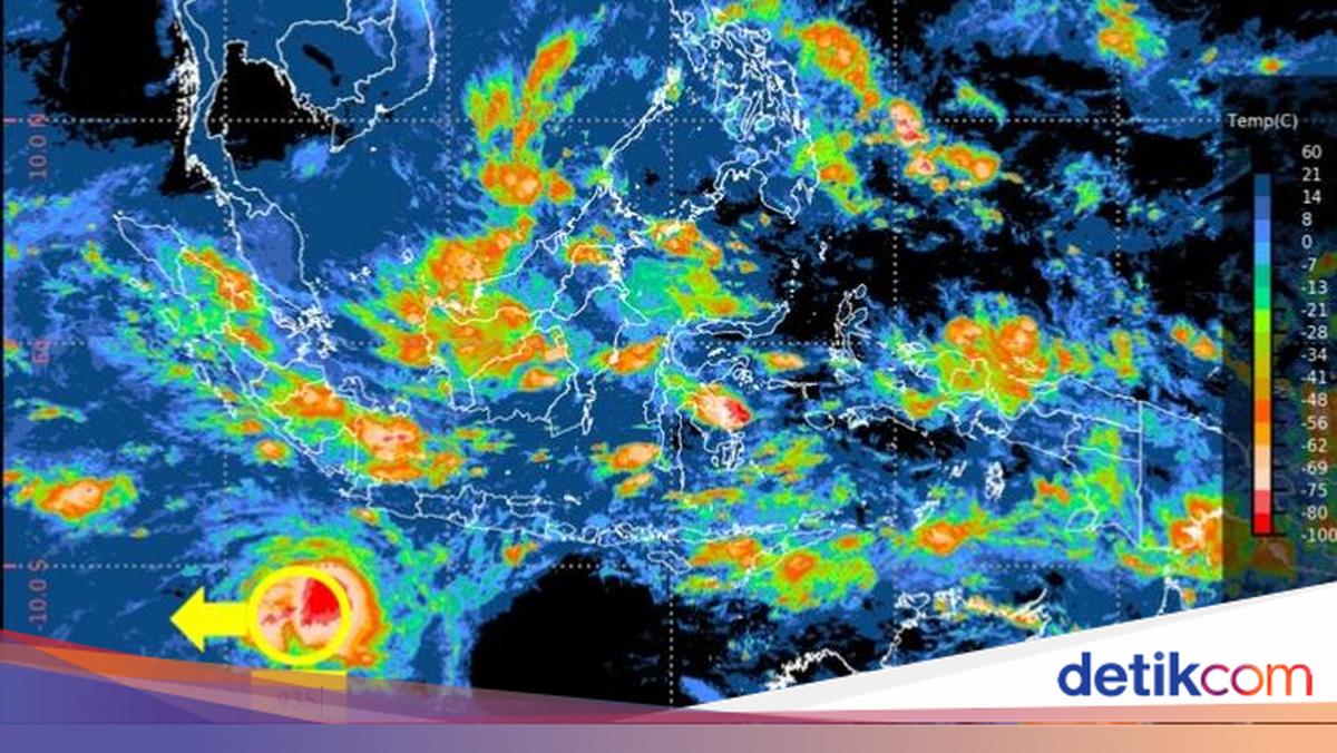 Bibit Siklon 93S Diprediksi Meningkat Jadi Siklon, Ini Daftar Daerah Terdampak