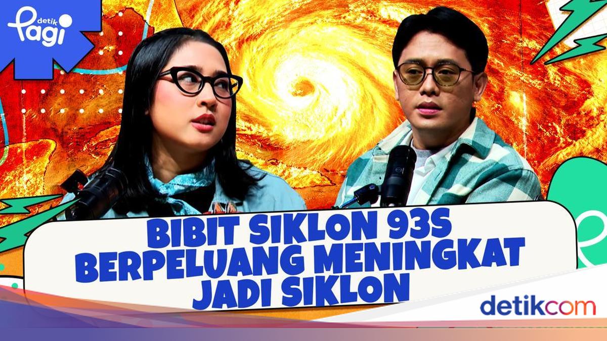 Bibit Siklon 93S Berpeluang Meningkat Jadi Siklon