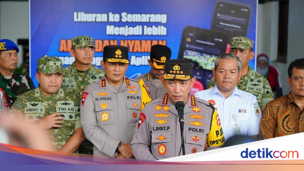 Potensi Hujan Lebat di Jateng, Kapolri Minta Jajaran Waspada Saat Nataru