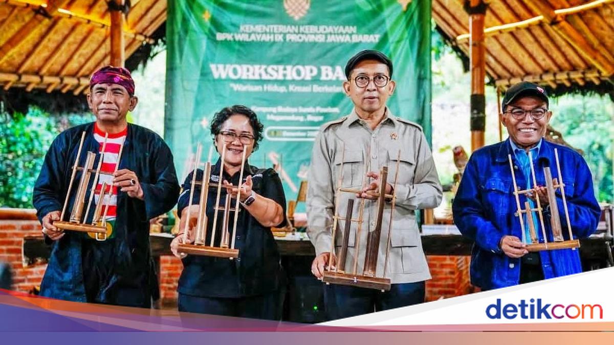 Menbud Dorong Seni Bambu Jadi Penggerak Ekonomi Kreatif &amp; Industri Budaya