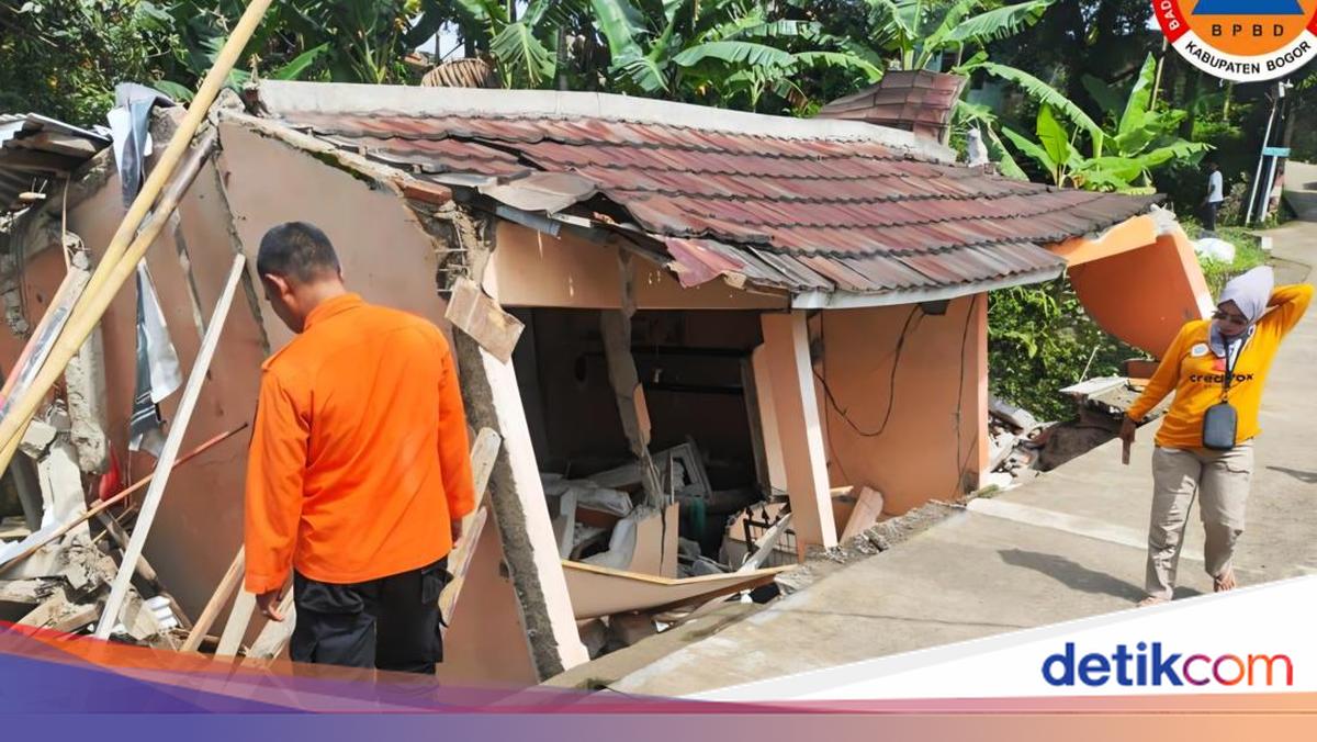 Hujan Deras di Bogor: Pohon Tumbang, Wanita Terluka Imbas Rumah Ambruk