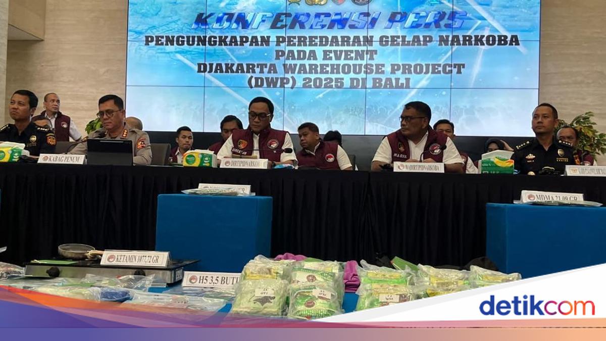 Peran 17 Tersangka Jaringan Narkoba di DWP: Bandar hingga Pengedar