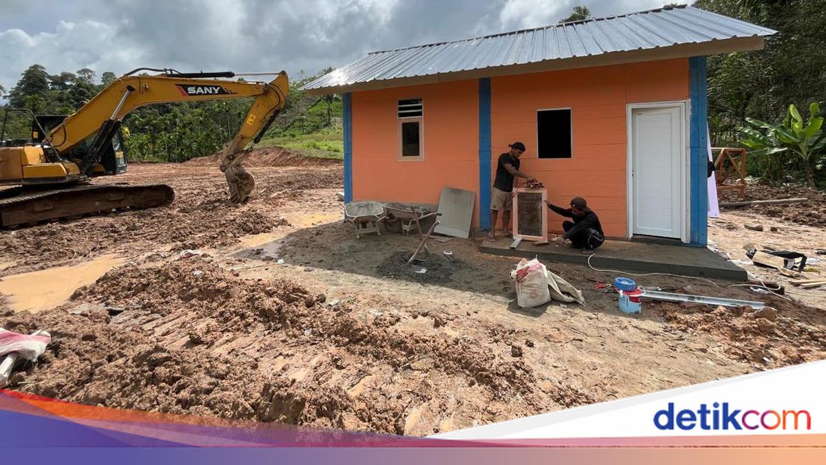 Hunian Sementara Korban Bencana di Taput Mulai Dibangun, Begini Wujudnya