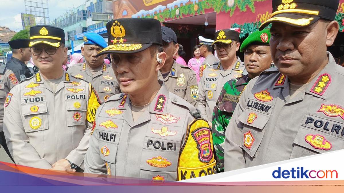 Polda Lampung Siagakan Ribuan Personel Gabungan Amankan Nataru