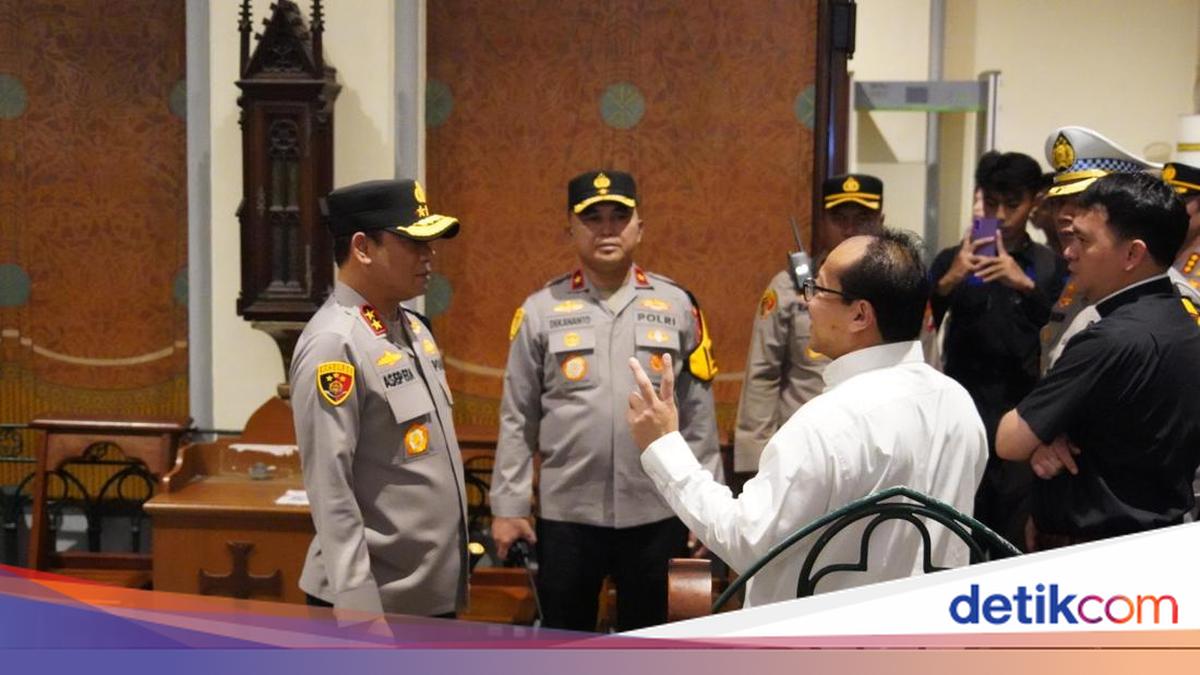 Kapolda Metro Cek Pengamanan di Katedral dan Immanuel, Pastikan Natal Aman