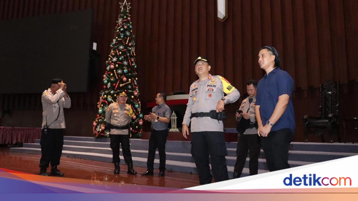 Polisi Tinjau Gereja Reformed Injili Kemayoran, Pastikan Ibadah Natal Aman