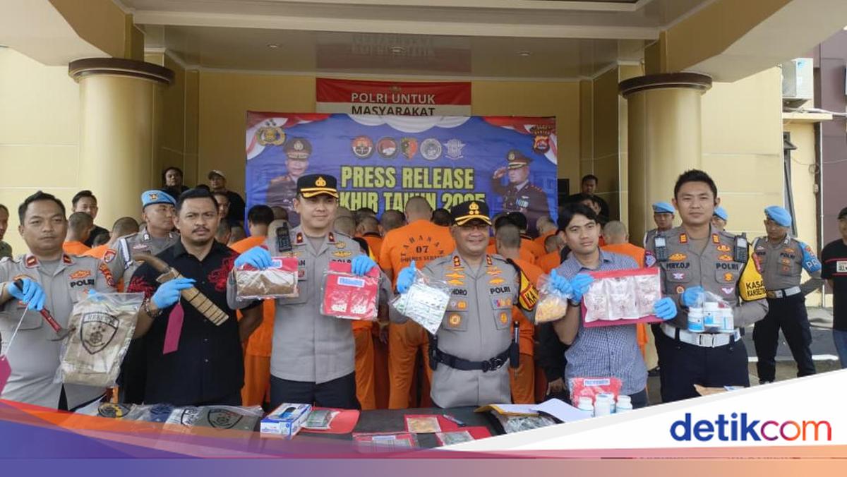Polres Serang Tangani 1.125 Kasus di 2025, Penyelesaian Perkara Capai 110%