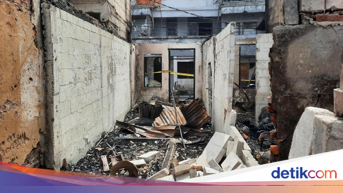 Penampakan Rumah di Permukiman Padat Grogol Petamburan Jakbar Ludes Terbakar