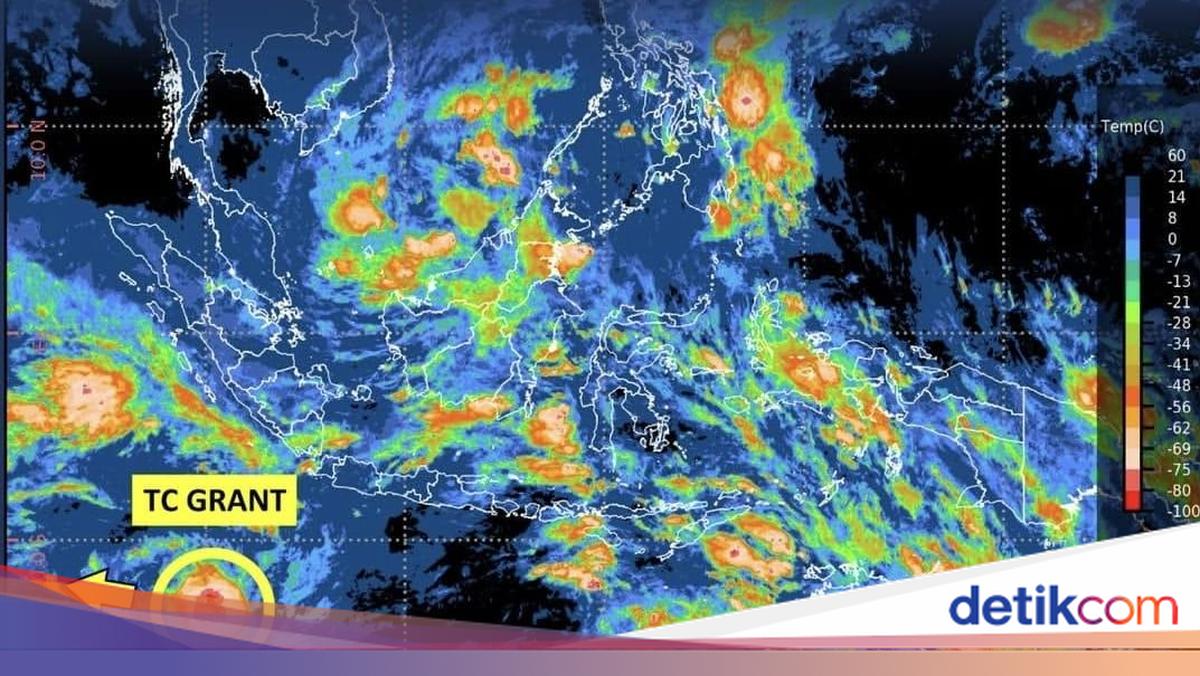 Apa itu Siklon Tropis Grant yang Picu Potensi Gelombang Tinggi di Indonesia?
