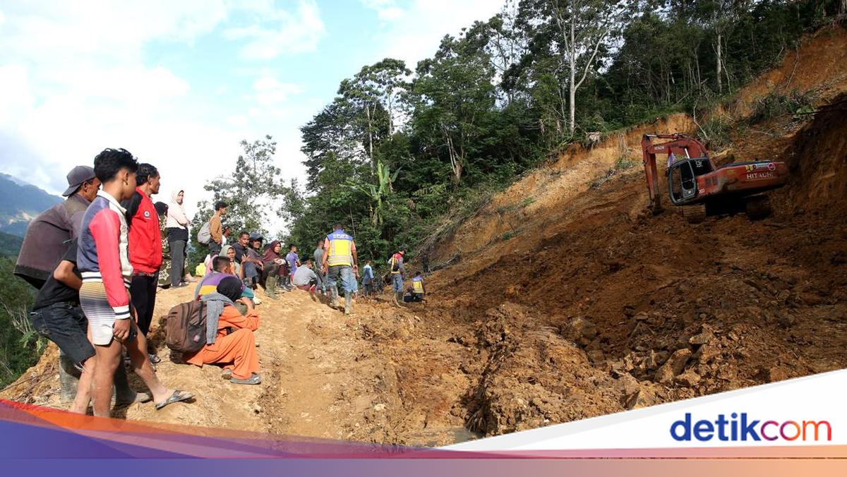 Longsor Terjadi di Aceh Tengah, Sejumlah Warga Terjebak