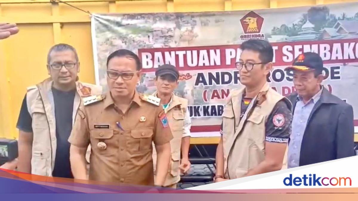 Andre Rosiade Kirim 1.000 Paket Sembako untuk Korban Banjir Mentawai