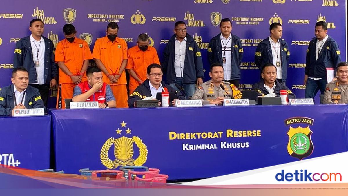 Polda Metro Bongkar Gas Oplosan di Jaktim dan Depok, 503 Tabung Disita