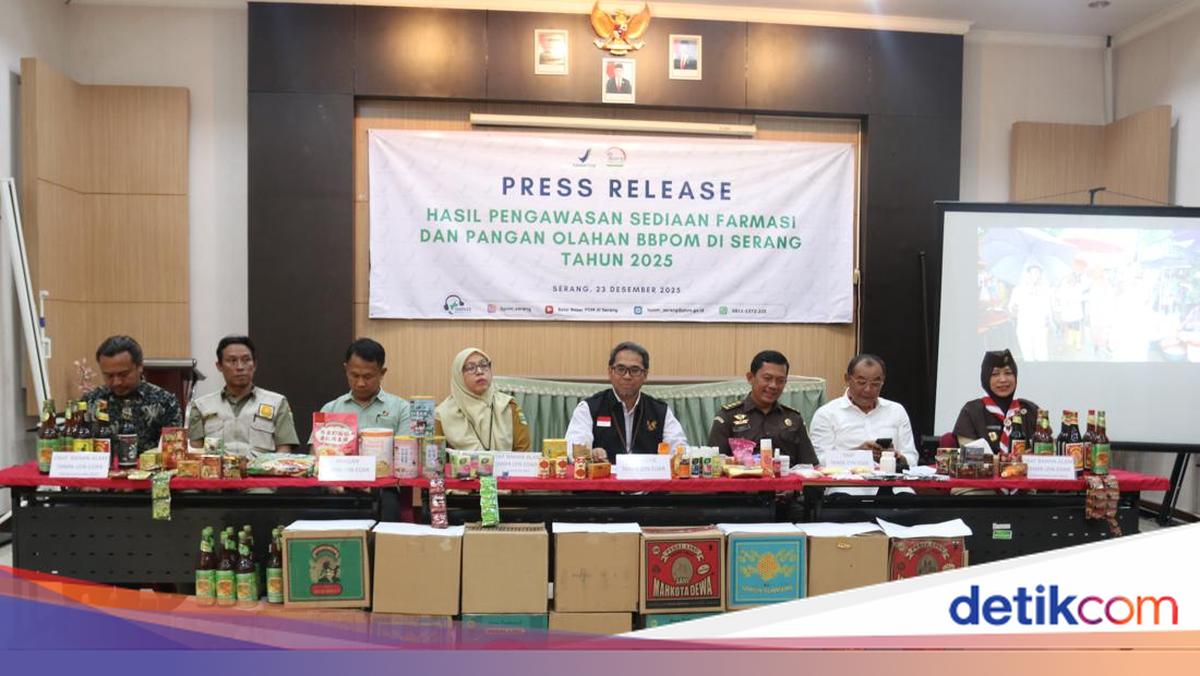 BBPOM Serang Bongkar Peredaran Kosmetik-Obat Ilegal Capai Ratusan Juta Rupiah