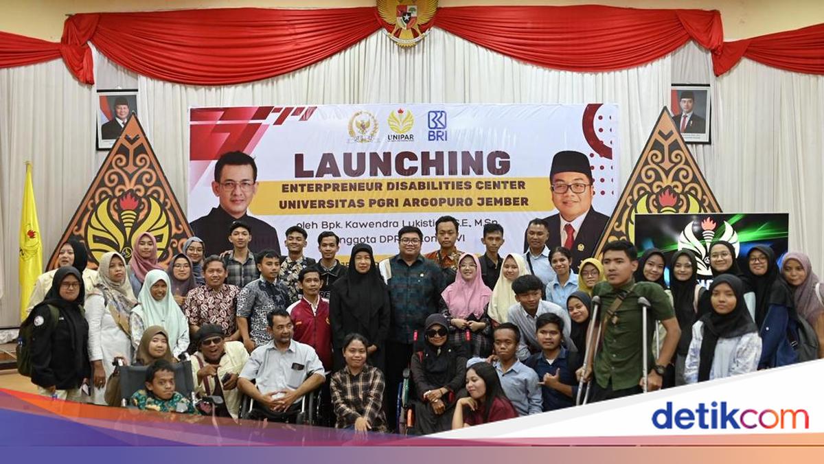Anggota DPR Kawendra Resmikan Pusat Kewirausahaan Difabel di Jember