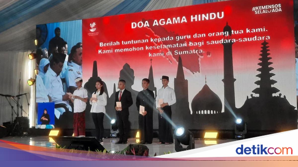 Kemensos Gelar Doa Bersama Lintas Agama untuk Korban Bencana Sumatera