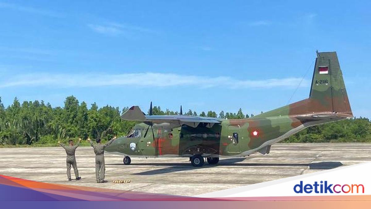 TNI AU Operasikan 1 Pesawat CASA Dukung Mobilitas Tarakan-Krayan Selama ...
