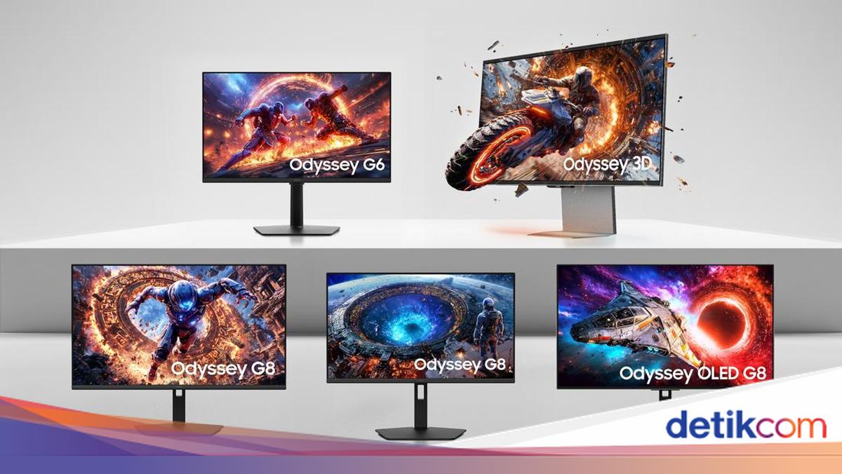 Lini Monitor Gaming Samsung Odyssey Terbaru Siap Debut di CES 2026