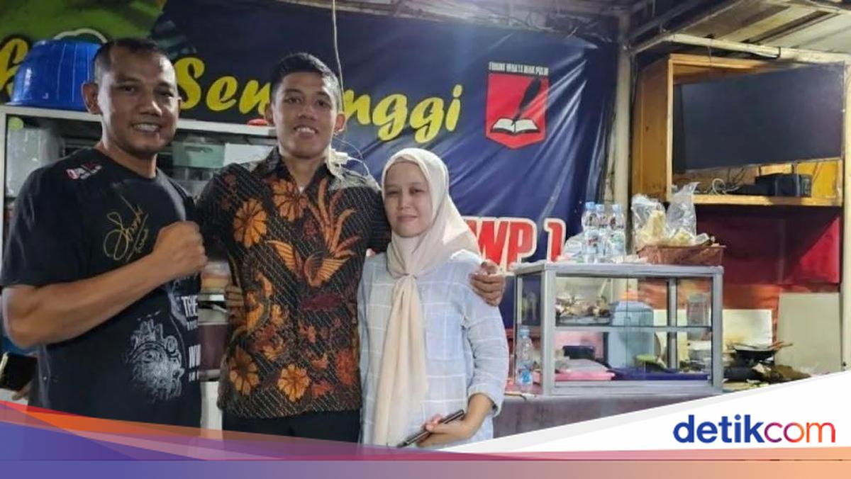 Kisah Panji Fajar, Putra Penjual Gorengan Lulus Seleksi Bintara Polri