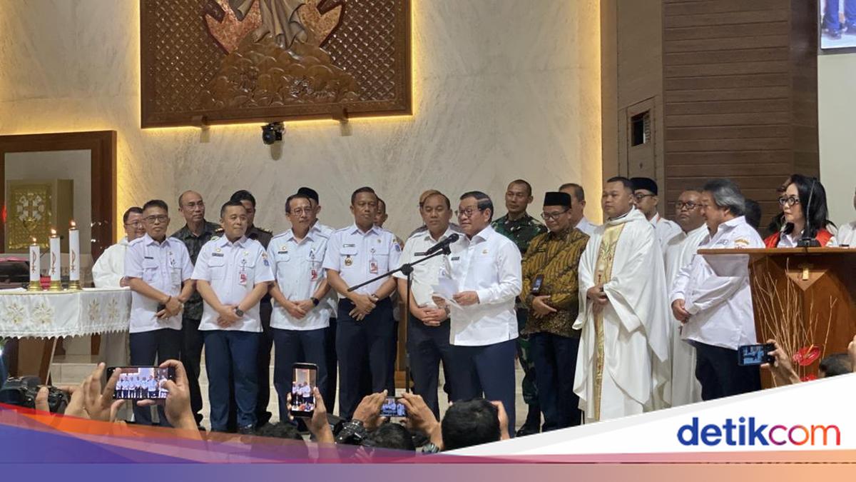 Pramono Ajak Umat Gereja Doakan Korban Bencana Sumatera di Misa Malam Natal