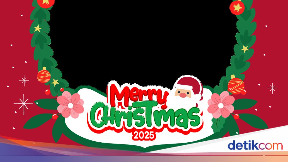 10 Twibbon Hari Natal 2025 Gratis, Cocok Jadi Profil WA-Status di Medsos