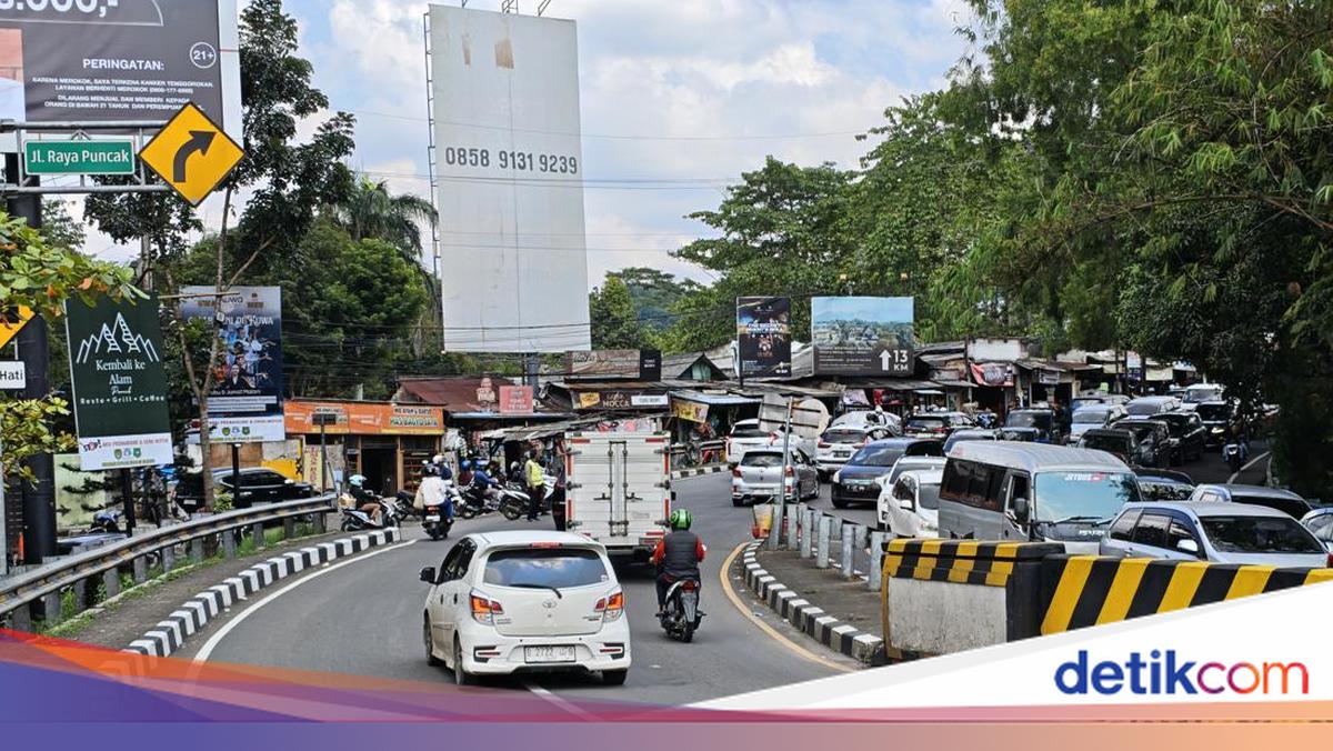 Libur Natal, Volume Kendaraan ke Puncak Bogor Naik 20 Persen