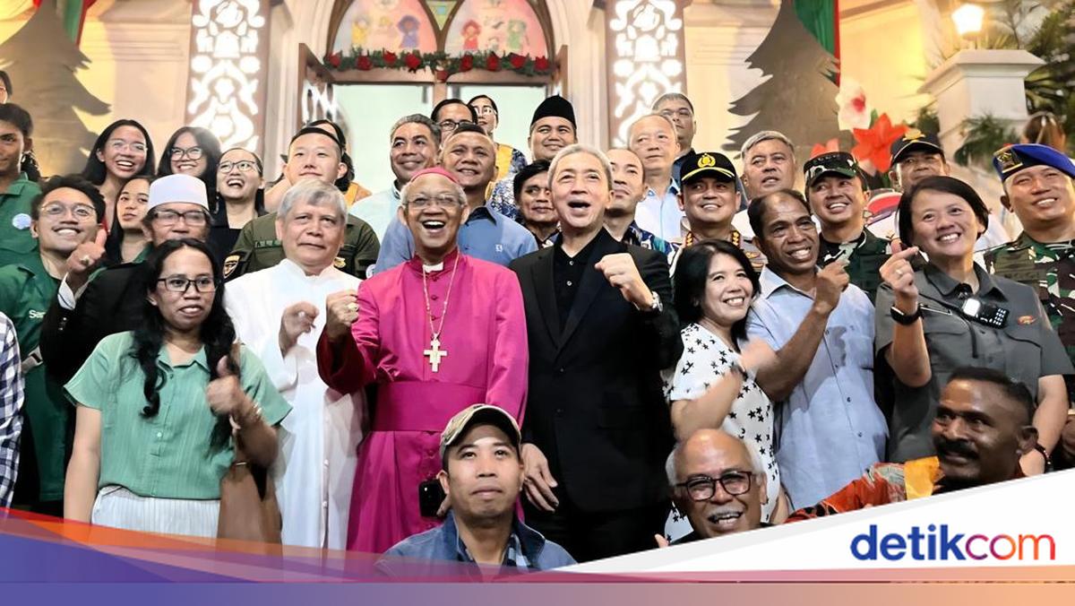 Walkot-Kapolresta Kunjungi Gereja di Kota Bogor, Pastikan Natal Berjalan Aman