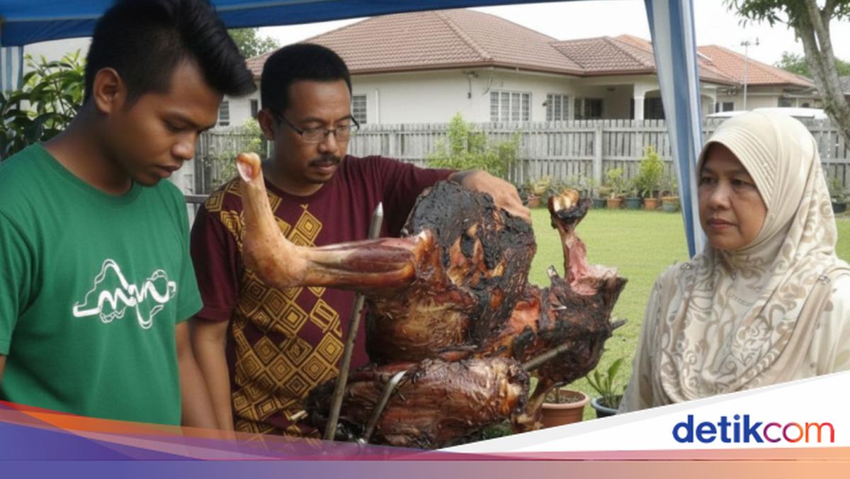 Kambing Guling Akikah Ludes Dibungkus Tamu Serakah, Curhatan Ibu Ini Viral