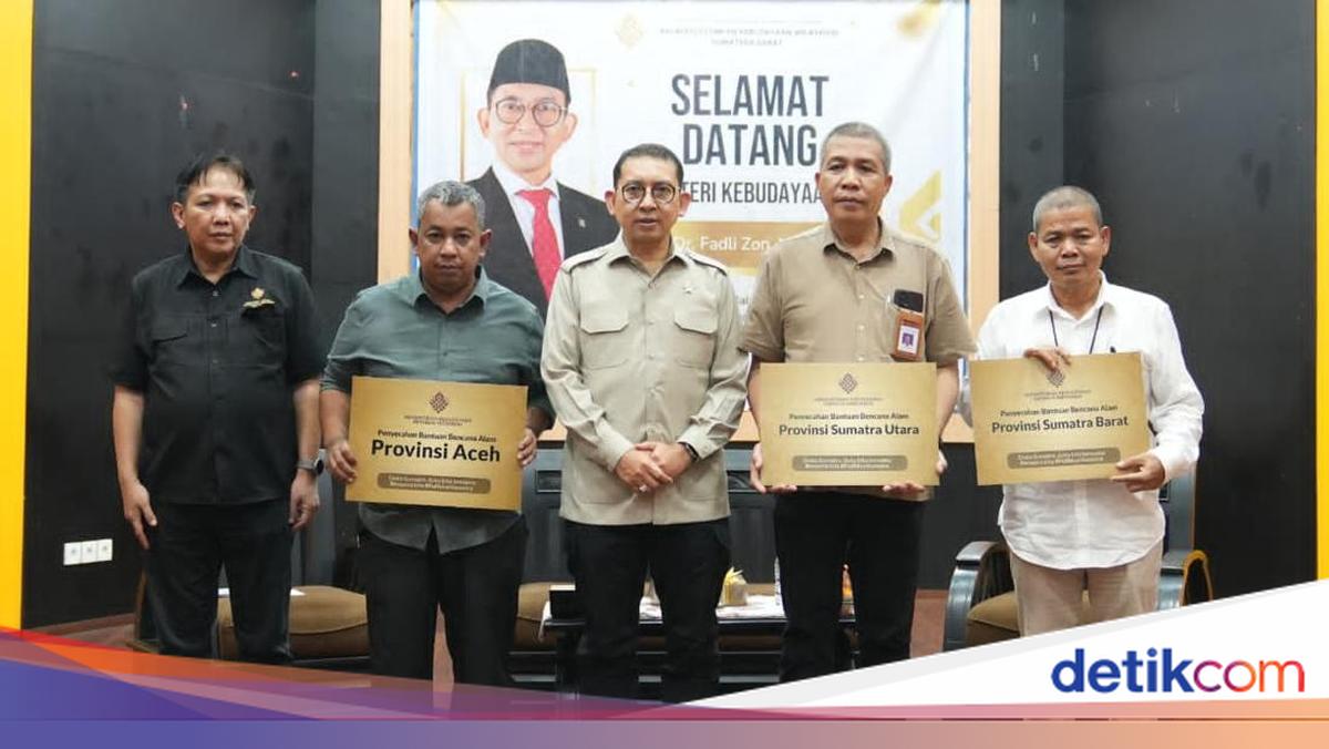 Menbud Salurkan Bantuan Tanggap Bencana untuk 3 Provinsi di Sumatera