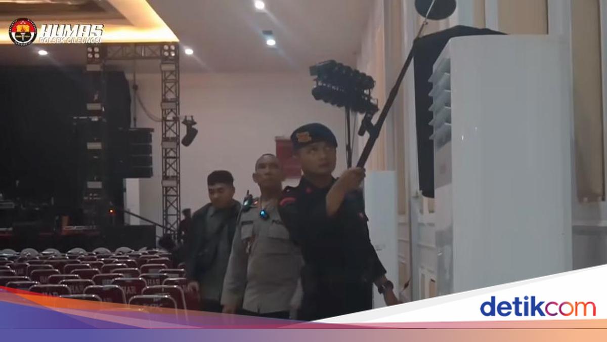 Amankan Ibadah Natal, Polsek Cileungsi-Brimob Jabar Sterilisasi 33 Gereja