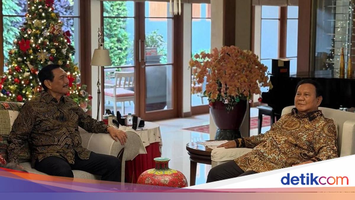 Luhut Lapor Peluncuran GovTech dan Negosiasi Tarif Dagang AS ke Prabowo
