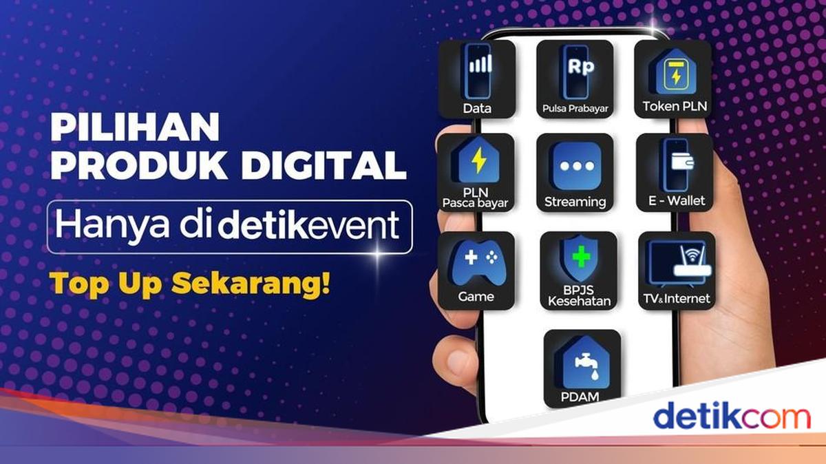 Top Up Kebutuhan Digital Harian Kamu Lebih Praktis di detikevent