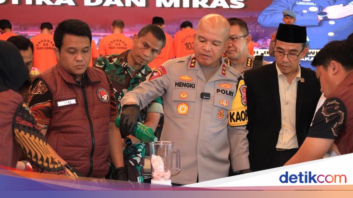 Polda Banten Bongkar 805 Kasus Narkoba Sepanjang 2025, Jerat 1.085 Tersangka