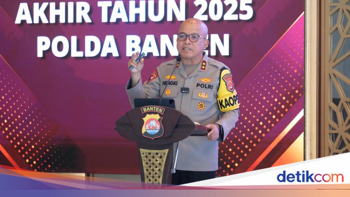 Kapolda Banten: Kejahatan yang Resahkan Masyarakat Turun pada 2025