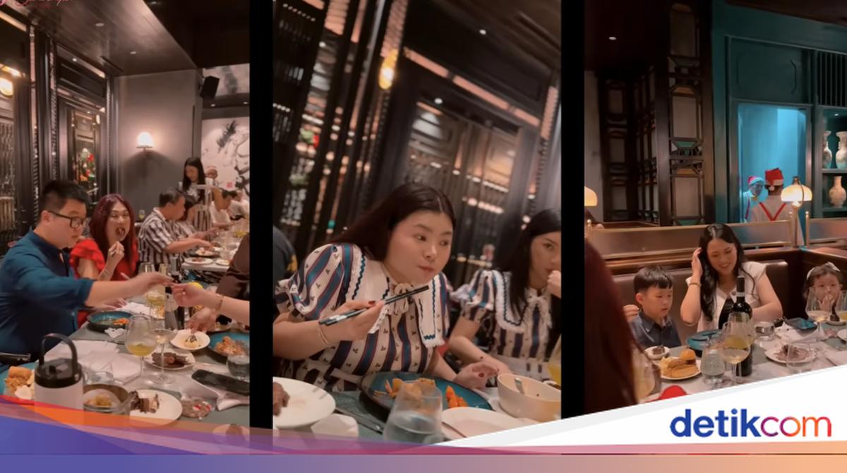 Momen Natal Hangat Sarwendah, Makan Bareng Keluarga dan Giorgio Antonio